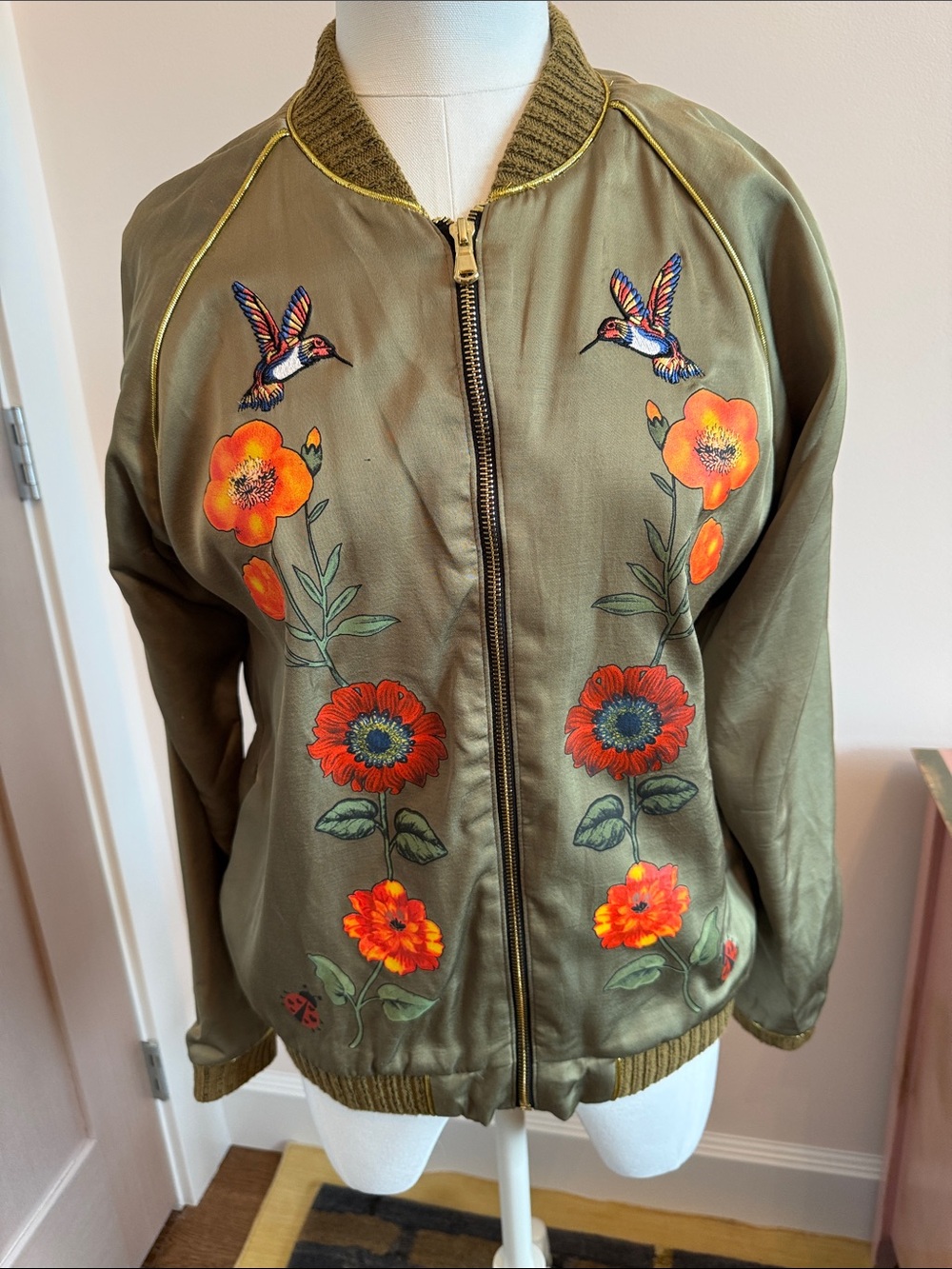 Lauren Moshi Collection bomber jacket.